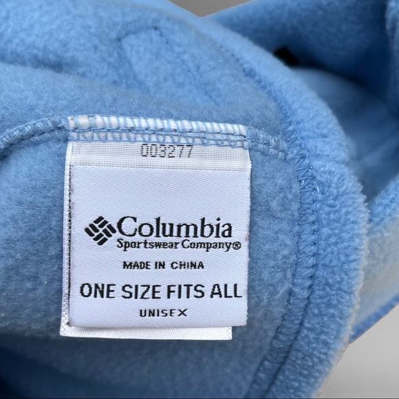 Vintage Columbia Unisex  fleece hat with matching infinity scarf - Picture 5 of 5